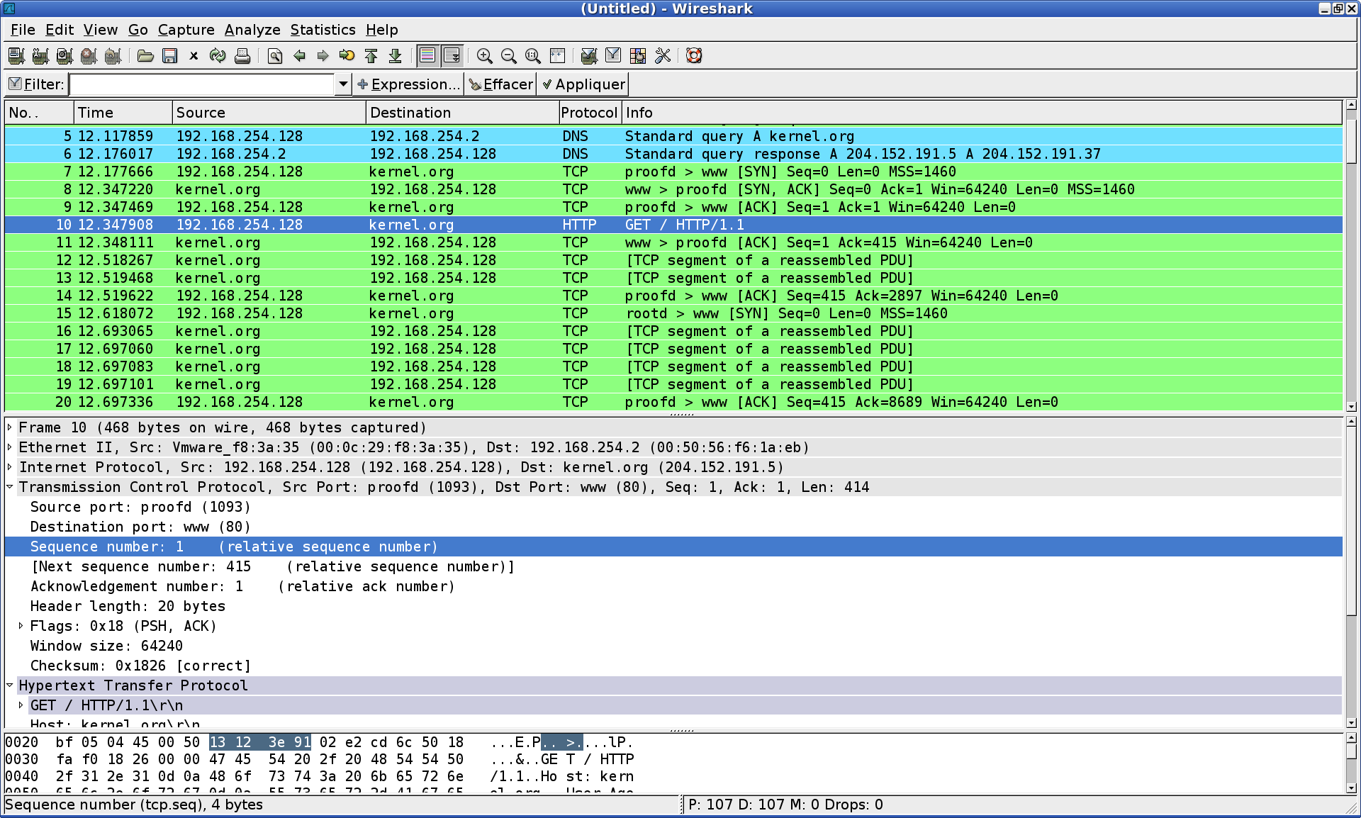 what is wireshark components